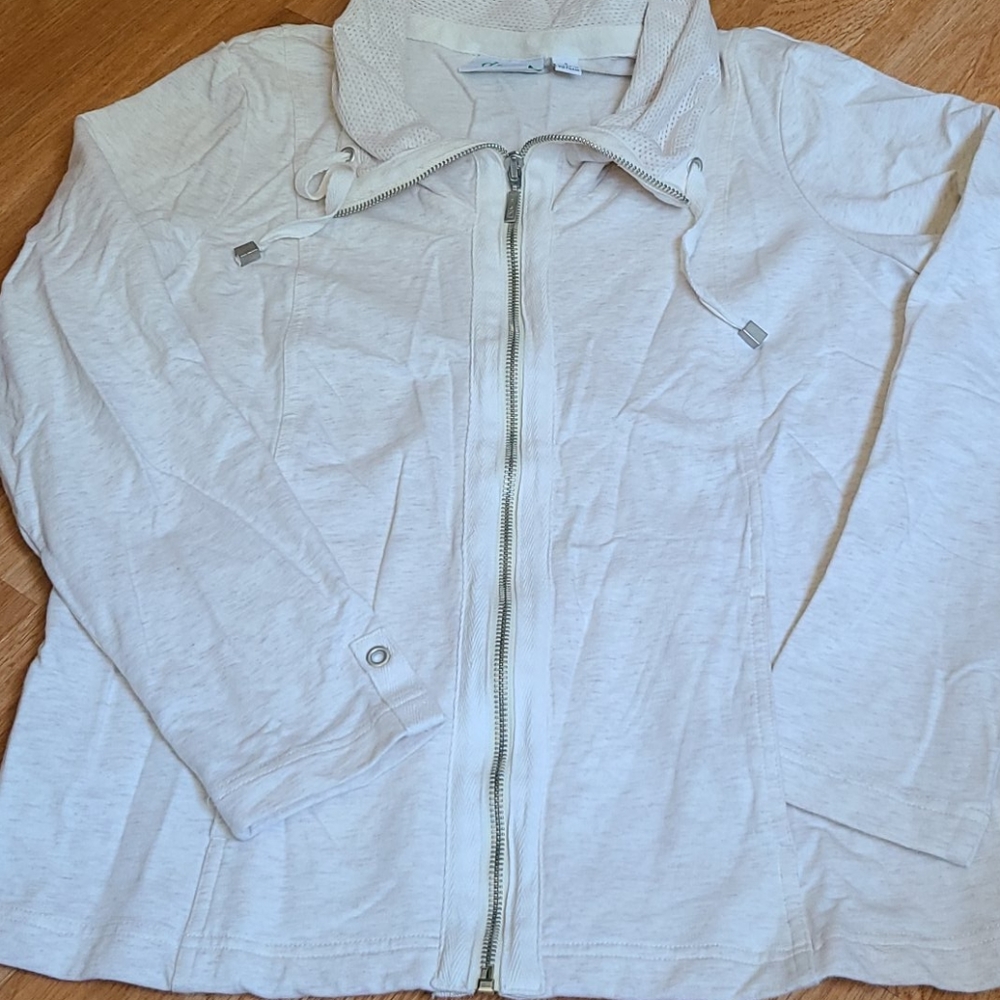 Off White Heathered Sweater